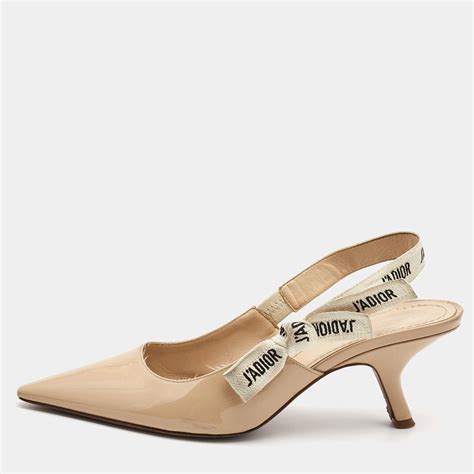 slingback dior beige|jadior slingback.